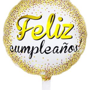 18 inches foil Feliz cumpleaños balloons
