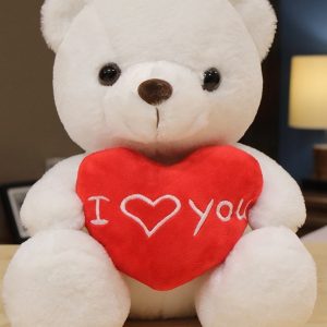28 cm / 11” Teddy Bear (I love you)