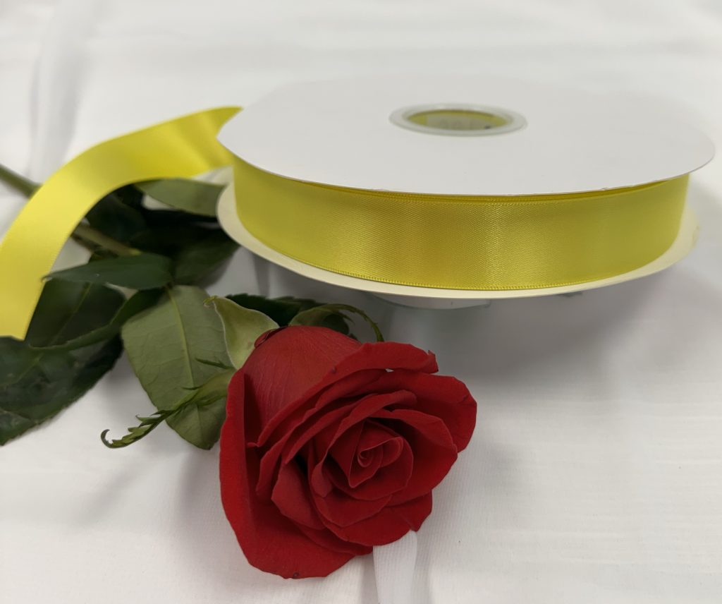 1 inch Double sided satin ribbon, 100 yards - Naper Flair