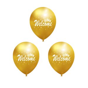 10 pcs  Welcome home balloons