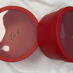 Round PVC waterproof  box 2-piece set